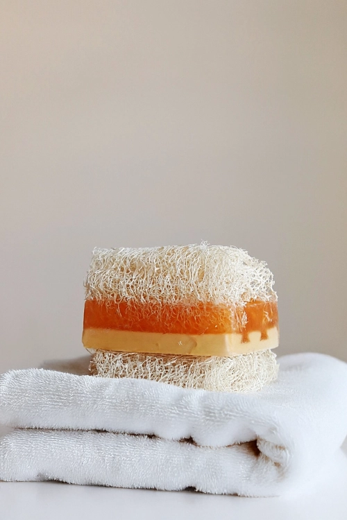 Doğal Kabak Lifli Eşek Sütlü Ballı Sabun